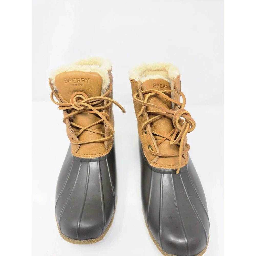 Sperry Saltwater Winter Lux Tan Boot 3M insulate‎ Women's size 9 NIB